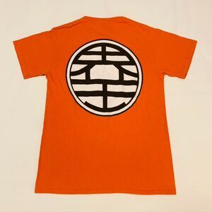 Dragon Ball Z Orange Graphic T-Shirt – Size S
